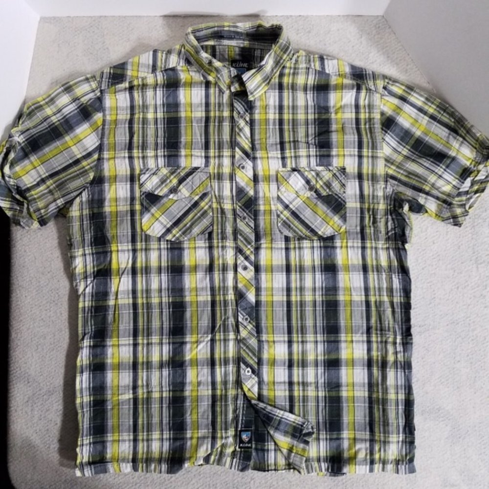 Kuhl Checks & Boxes Casual Button Up Shirt